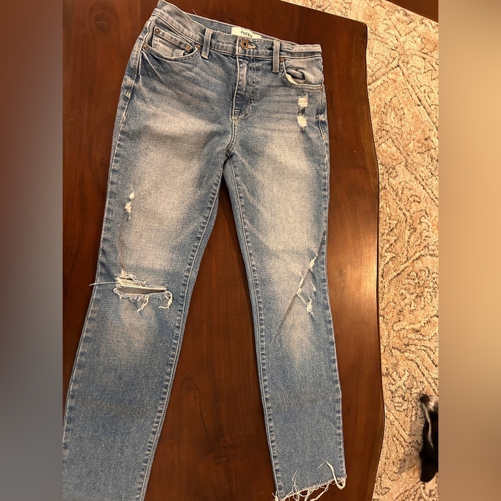 CHARLIE HIGH RISE CLASSIC STRAIGHT JEAN - RHYTHM VINTAGE • size 25 - Picture 8 of 14